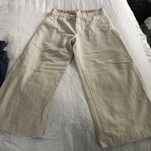 Linen khakis